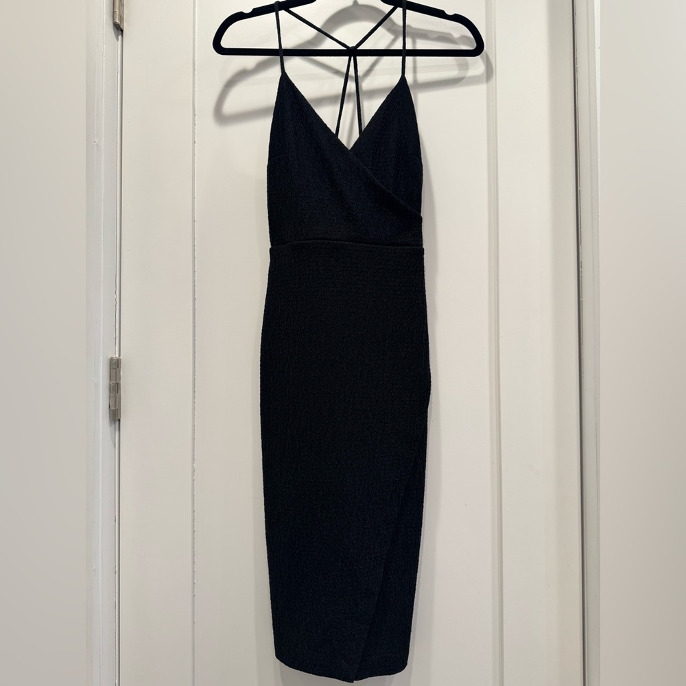 Express Black Sheath Cocktail Dress